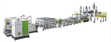 Mehrschichtige Gussfolien-Extrusionslinie mit hoher Barrierewirkung--Biologische Beutelfolie